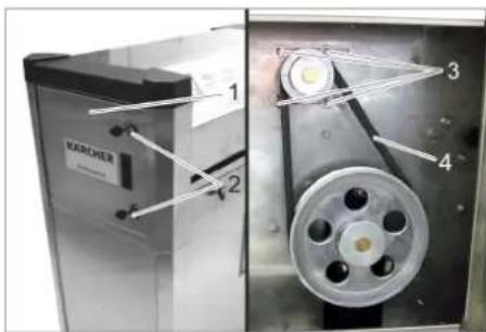 Kärcher M 80 Sm S - Αντικατάσταση της βούρτσας - 1