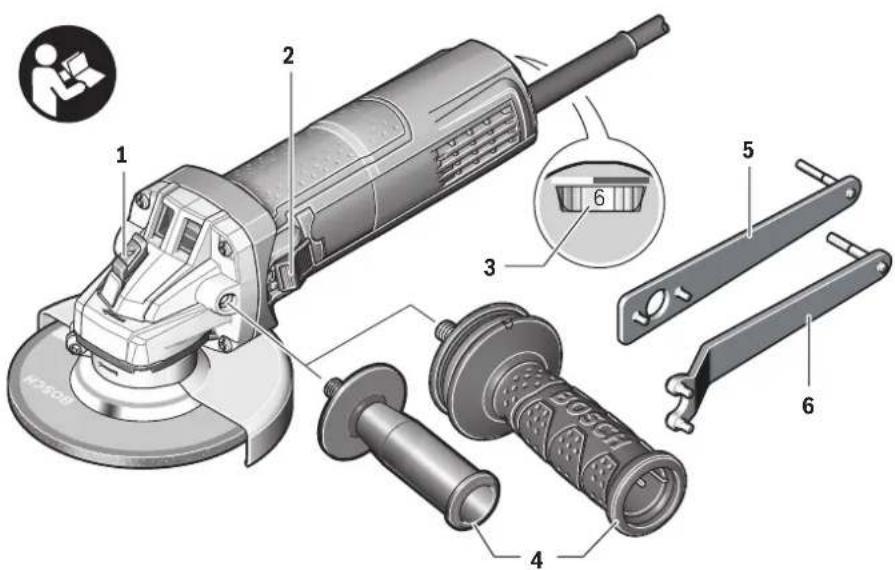 BOSCH GWS 9900XXX S Professional - BOSCH - 11