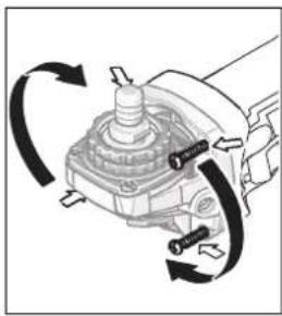 BOSCH GWS 9900XXX S Professional - Quick-clamping Nut SDS-clic - 2