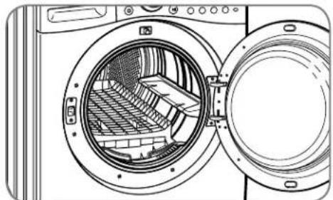 LG DLEX2901V - To Install the Drying Rack - 2