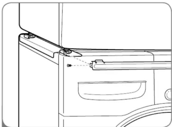 LG DLEX2901V - INSTALLATION DE LA TROUSSE D'EMPILAGE (suite) - 2
