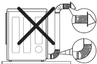 LG DLEX2901V - Flujo de Aire Restringido o Bloqueado - 2