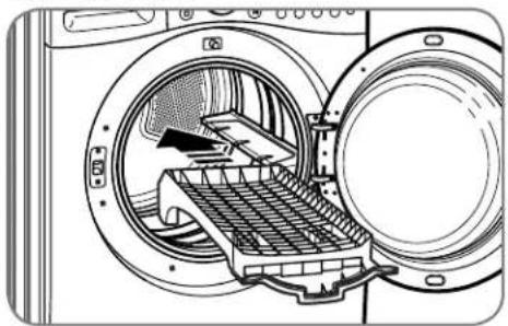 LG DLEX2901V - To Install the Drying Rack - 1