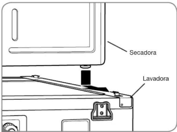 LG DLEX2901V - INSTALACIÓN DEL KIT DE APILADO (cont.) - 1