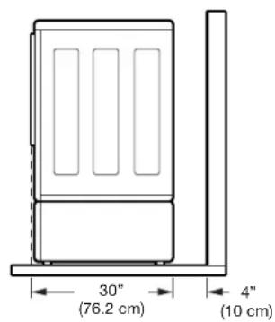 LG DLEX2901V - INSTALLATION WITH OPTIONAL PEDESTAL BASE OR STACKING KIT - 1