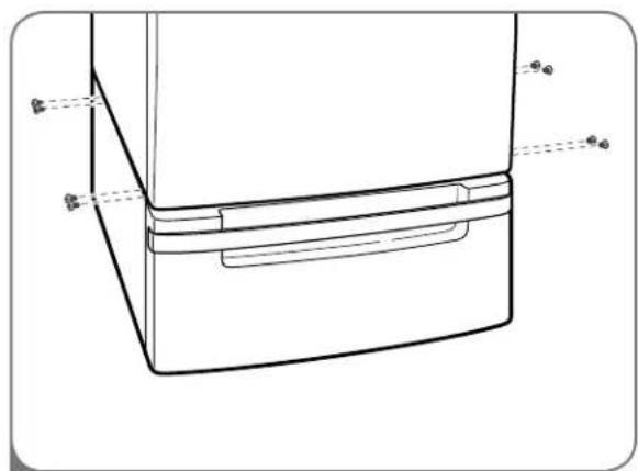 LG DLEX2901V - PEDESTAL INSTALLATION (cont.) - 2