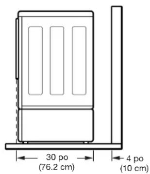 LG DLEX2901V - INSTALLATIONS AVEC PIÉDESTAL OU TROUSSE D'EMPILAGE EN OPTION - 1