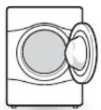 LG DLE3180W - Clean the Lint Filter - 1