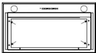 BLAUPUNKT 5DA45450 - BEFORE FITTING THE HOOD TO THE WALL UNIT, PROCEED AS FOLLOWS: - 9