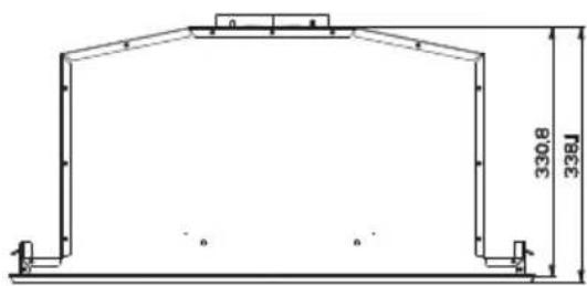 BLAUPUNKT 5DA45450 - Dimensiones - 2