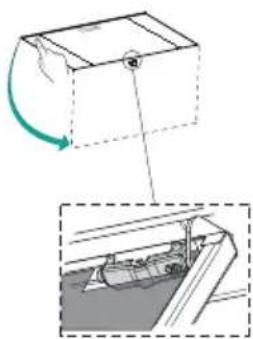 BLAUPUNKT 5DA45450 - Öffnen des Paneels - 2