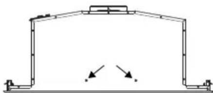 BLAUPUNKT 5DA45450 - BEVOR DIE HAUBE AM HÄNGESCHRANK MONTIERT WIRD, WIE FOLGT VORGEHEN: - 7