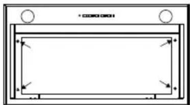 BLAUPUNKT 5DA45450 - PRED NAMESTITVIJO NAPE NA STENSKI KOS POHIŠTVA RAVNAJTE, KOT SLEDI: - 6