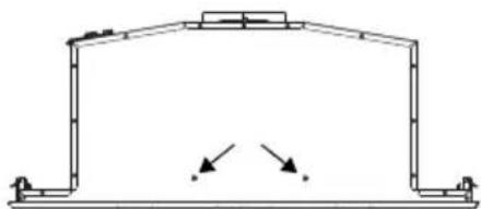 BLAUPUNKT 5DA45450 - ANTES DE MONTAR LA CAMPANA EN EL ARMARIO DE PARED, PROCEDA DE LA SIGUIENTE MANERA: - 7