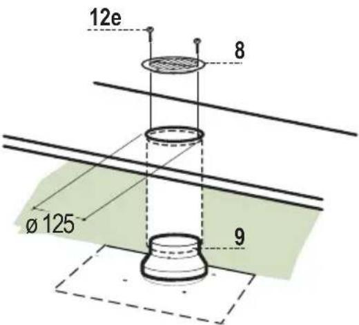 BLAUPUNKT 5DA45450 - LUCHTUITLAAT FILTERVERSIE - 1