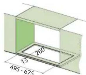 BLAUPUNKT 5DA45450 - PRIMA DI MONTARE LA CAPPA AL PENSILE AGIRE COME SEGUE: - 5