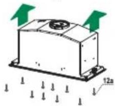 BLAUPUNKT 5DA45450 - GA ALS VOLGT TE WERK VOORDAT U DE AFZUIGKAP AAN DE KEUKENKAST MONTEERT: - 7