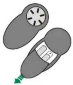 BLAUPUNKT 5DA45450 - Öffnen des Paneels - 1