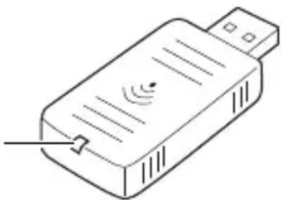 EPSON TMT88VII - Indicaties op de draadloze LAN-eenheid - 1