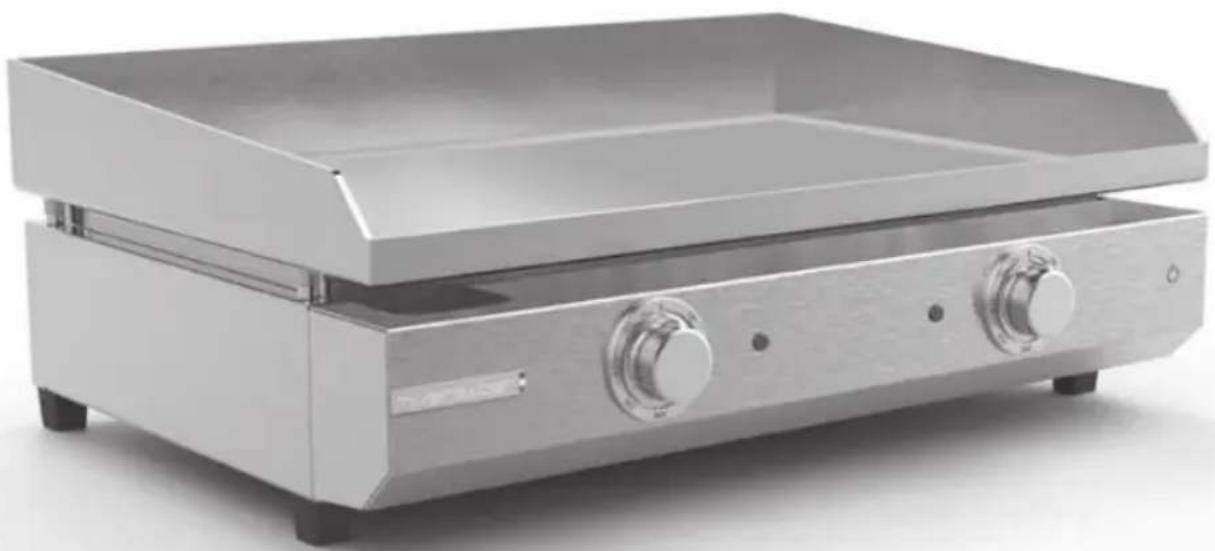 RIVIERA & BAR QPL1250 - Plancha Pro Inox électrique - 1