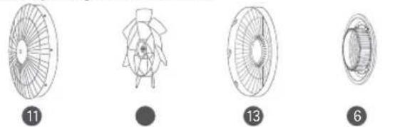 Xiaomi Smart Standing Fan 2 Pro - Yıkanabilir Parçalar - 1