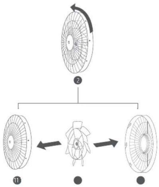 Xiaomi Smart Standing Fan 2 Pro - Step 1: Open the fan assembly - 1