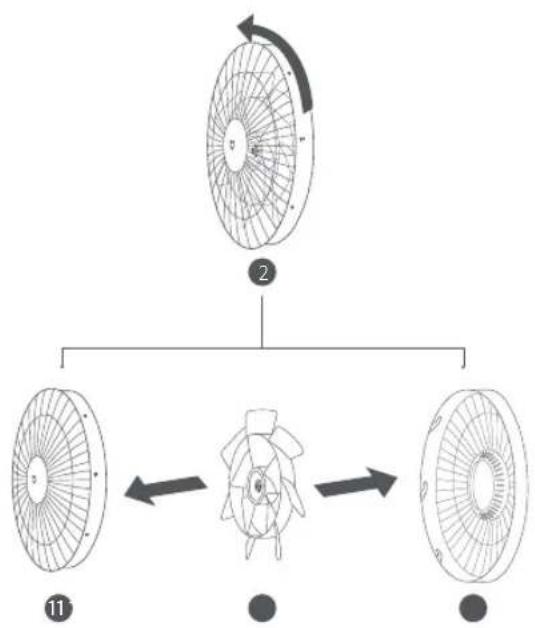 Xiaomi Smart Standing Fan 2 Pro - Schritt 1: Öffnen Sie die Ventilator-Baugruppe - 1