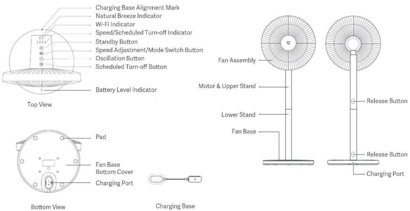 Xiaomi Smart Standing Fan 2 Pro - Product Overview - 1