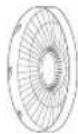 Xiaomi Smart Standing Fan 2 Pro - Parties lavables - 3