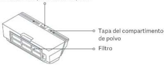 Xiaomi Mi Robot VacuumMop 2 Ultra - Compartmento de polvo Conjunto de la mopa - 1
