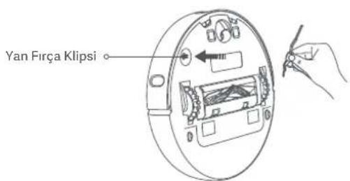 Xiaomi Mi Robot VacuumMop 2 Ultra - Yan Firçayi Takma - 1