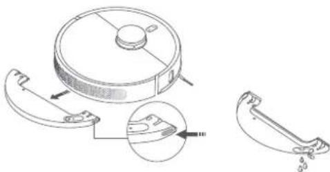 Xiaomi Mi Robot VacuumMop 2 Ultra - 4.3HHTTMOyIaIbBOIOrOTo np6paHH - 1