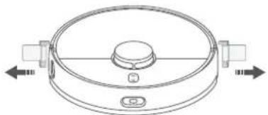 Xiaomi Mi Robot VacuumMop 2 Ultra - Quitar las cubiertas protectoras - 1