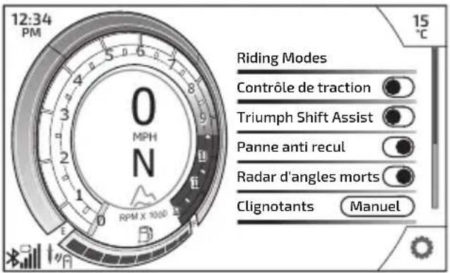 TRIUMPH Tiger 1200 (2022) - Moto - Paramètres - 1