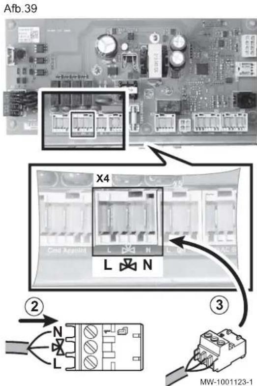 Baxi Platinum BC iPlus V200 R32 - Omkeerklep aansluiten - 1