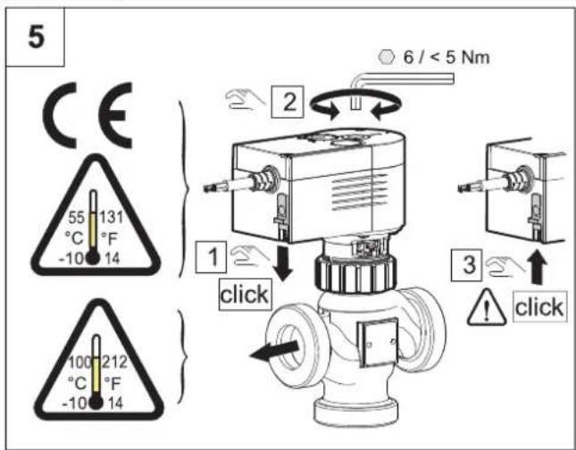 Baxi Platinum BC iPlus V200 R32 - Monter la vanne d'inversion - 6