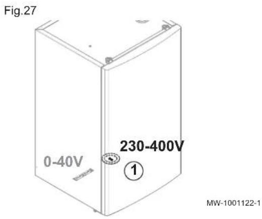 Baxi Platinum BC iPlus V200 R32 - Connecting the domestic hot water sensor - 2