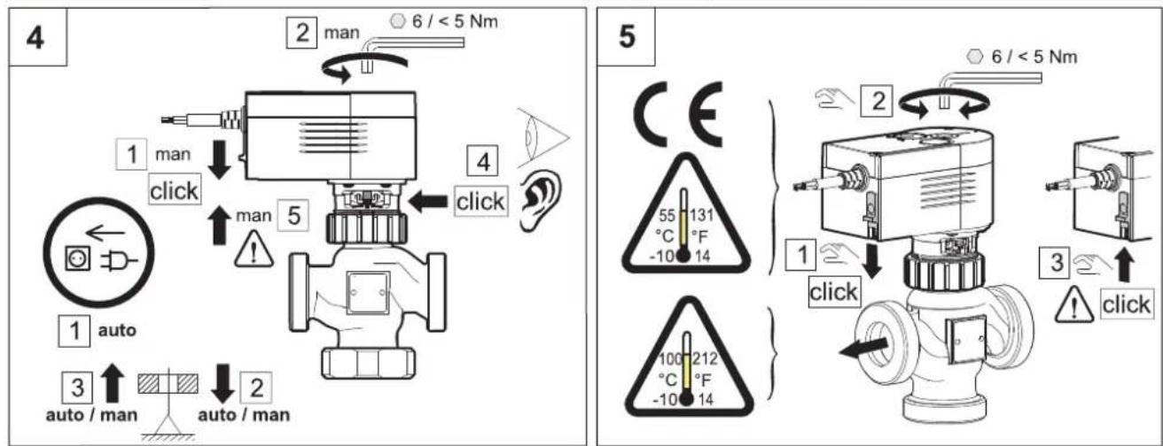 Baxi Platinum BC iPlus V200 R32 - Assembling the reversal valve - 4