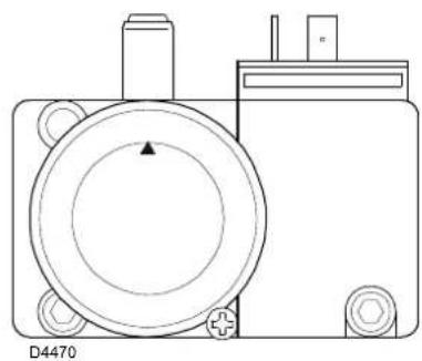 Baxi CRONO 4G - Regolazioni stabilizzatore di pressione - 1