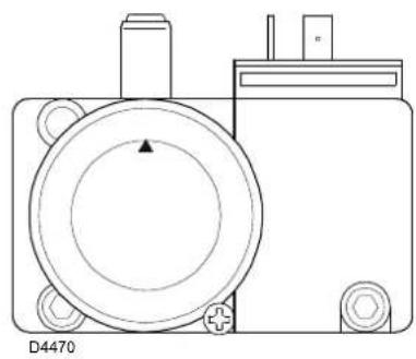 Baxi CRONO 4G - Réglages du stabilisateur de pression - 1