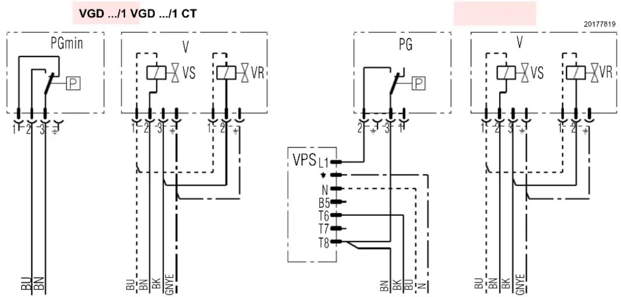 Baxi CRONO 4G - Esquema électrique - 1