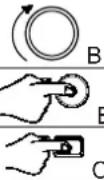 Baxi 50 F - FONCTION DES TOUCHES POUR LA MODIFICATION DES PARAMÈTRES - 1