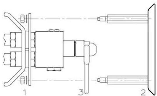 Baxi TECNO 28L - FISSAGGIO DEL BRUCIATORE ALLA CALDAIA (B) - 3