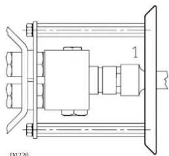 Baxi TECNO 28L - FISSAGGIO DEL BRUCIATORE ALLA CALDAIA (B) - 1