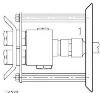 Baxi TECNO 28L - FIXATION DU BRULEUR A LA CHAU- DIERE (B) - 1
