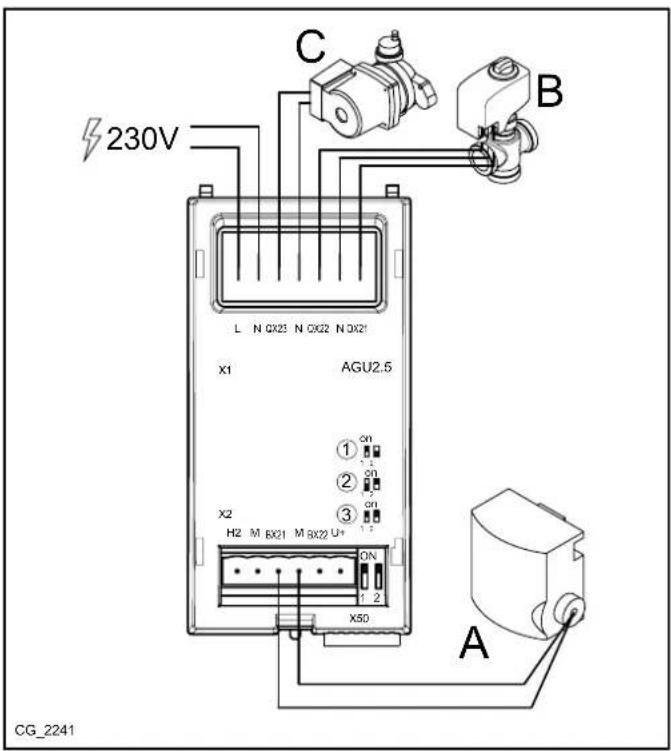 Baxi 70 F - CAS CIRCUIT MÉLANGÉ - 1