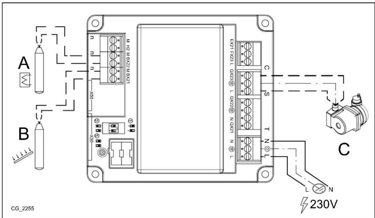 Baxi 90 F - INSTALLATIE SOLARÄ DE PREPARARE A APEI CALDE MENAJERE - 1