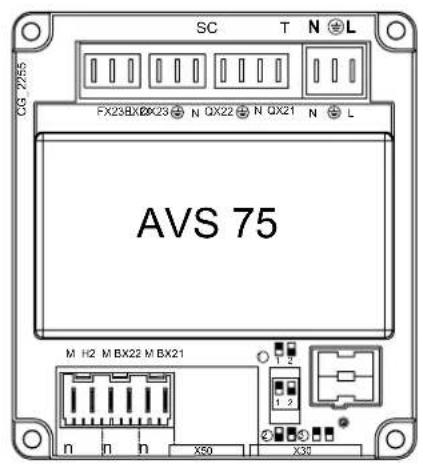 Baxi 90 F - ELEKTRICKÉ ZAPOJENIE EXTERNYCH PRISLUŠENSTIEV - 1