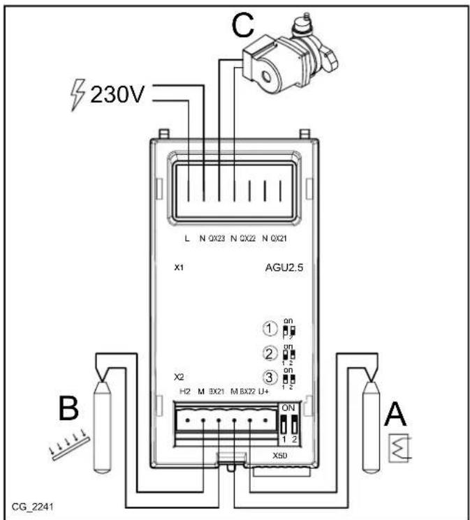 Baxi 250F - CASO IMPIANTO SOLARE SANITARIO - 1