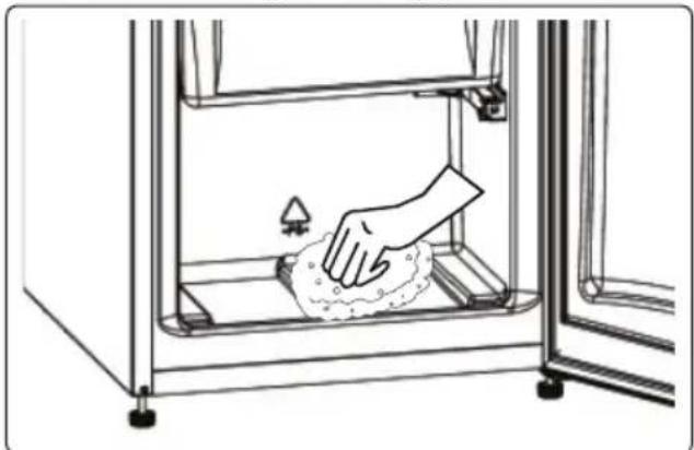 Infiniton FG159D - Freezer defrosting process - 1